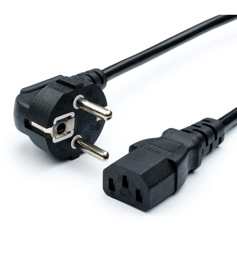 Кабель живлення Atcom Schuko EU Type F-C13 1 мм² (14367)