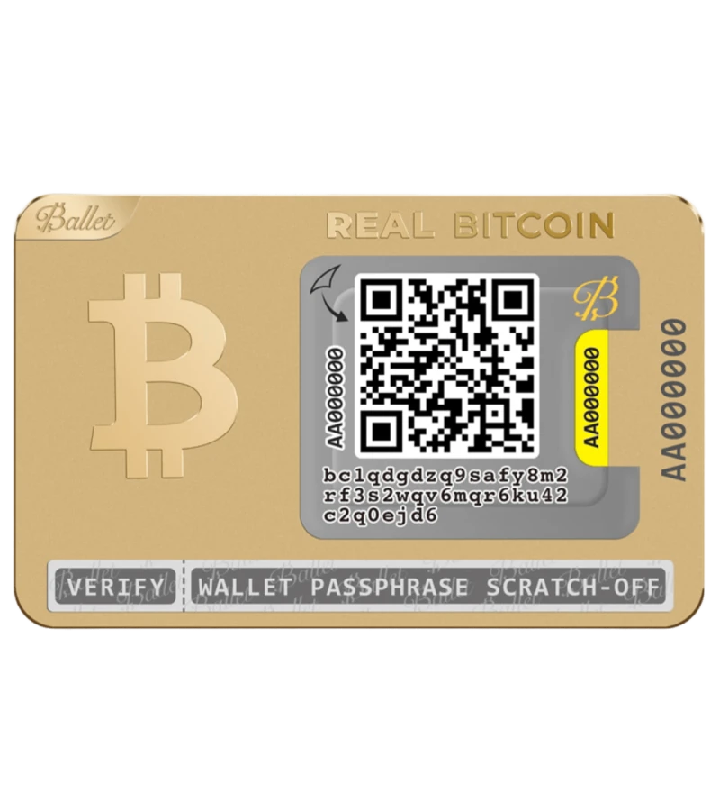 Криптогаманець Ballet Crypto 24K (04002)