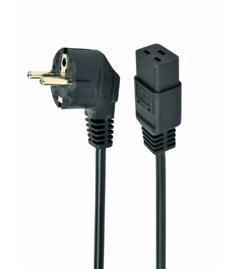 Кабель живлення Cablexpert Schuko EU Type F-C19 1.5 мм² (PC-186-C19)