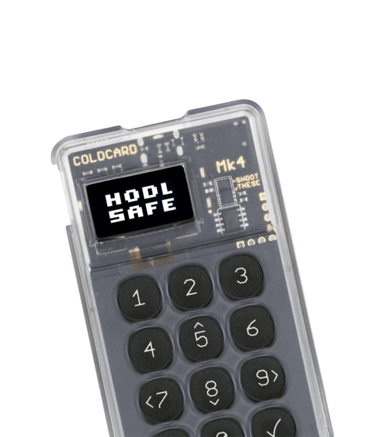 Криптогаманець Coinkite Coldcard MK4 (01901)