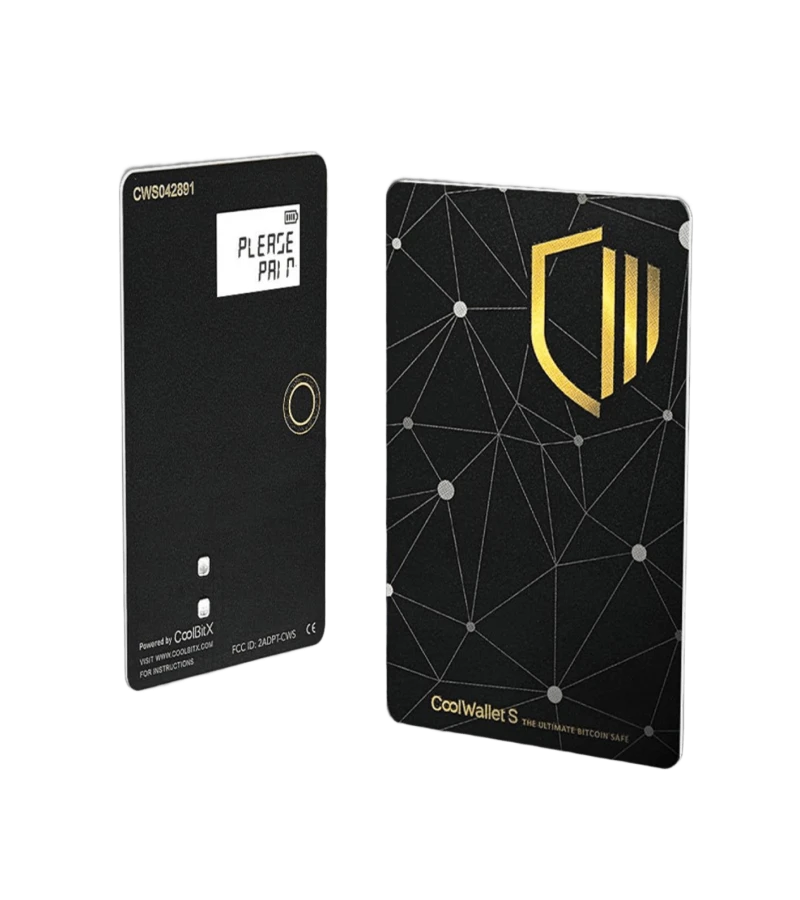 Криптогаманець CoolBitX CoolWallet S (00014)