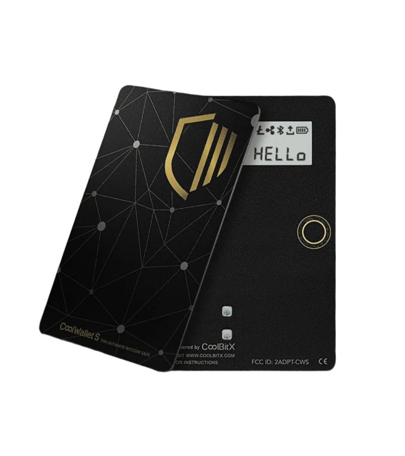 Криптогаманець CoolBitX CoolWallet S (00014)
