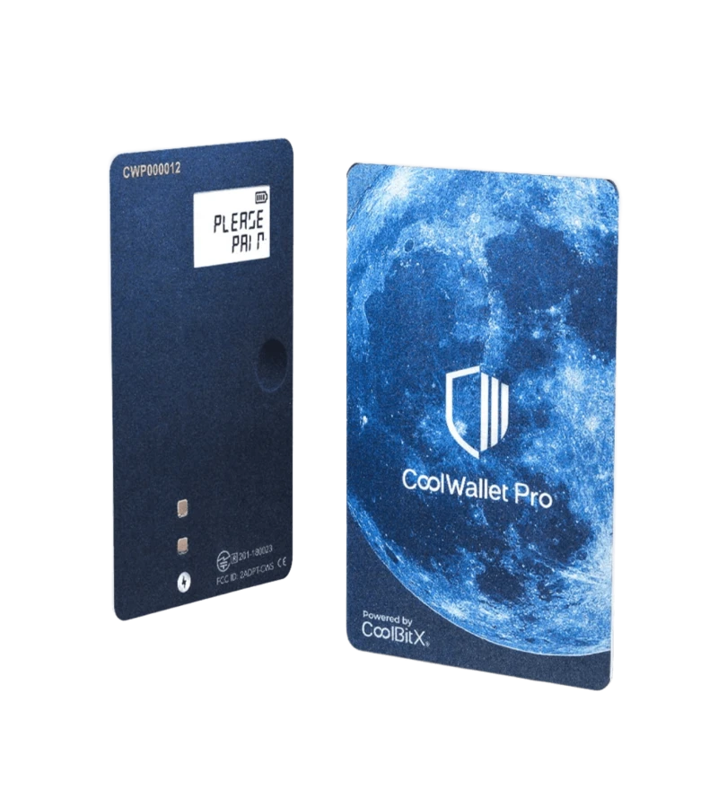 Криптогаманець CoolBitX CoolWallet Pro (01038)