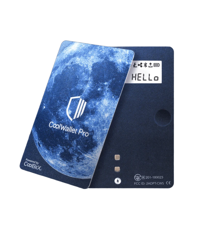 Криптогаманець CoolBitX CoolWallet Pro (01038)