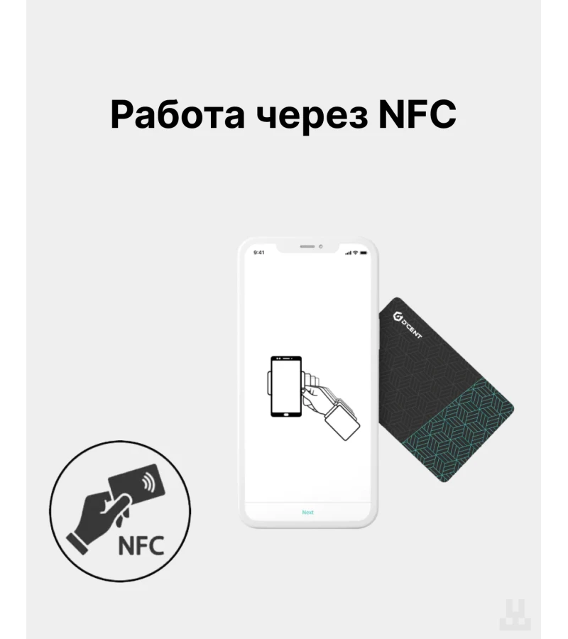 Криптогаманець D'cent Card Wallet (07000)