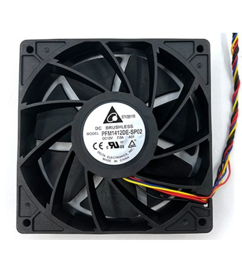 Вентилятор Delta 12 В 7.5 A (PFM1412DE-SP02/2×2P)