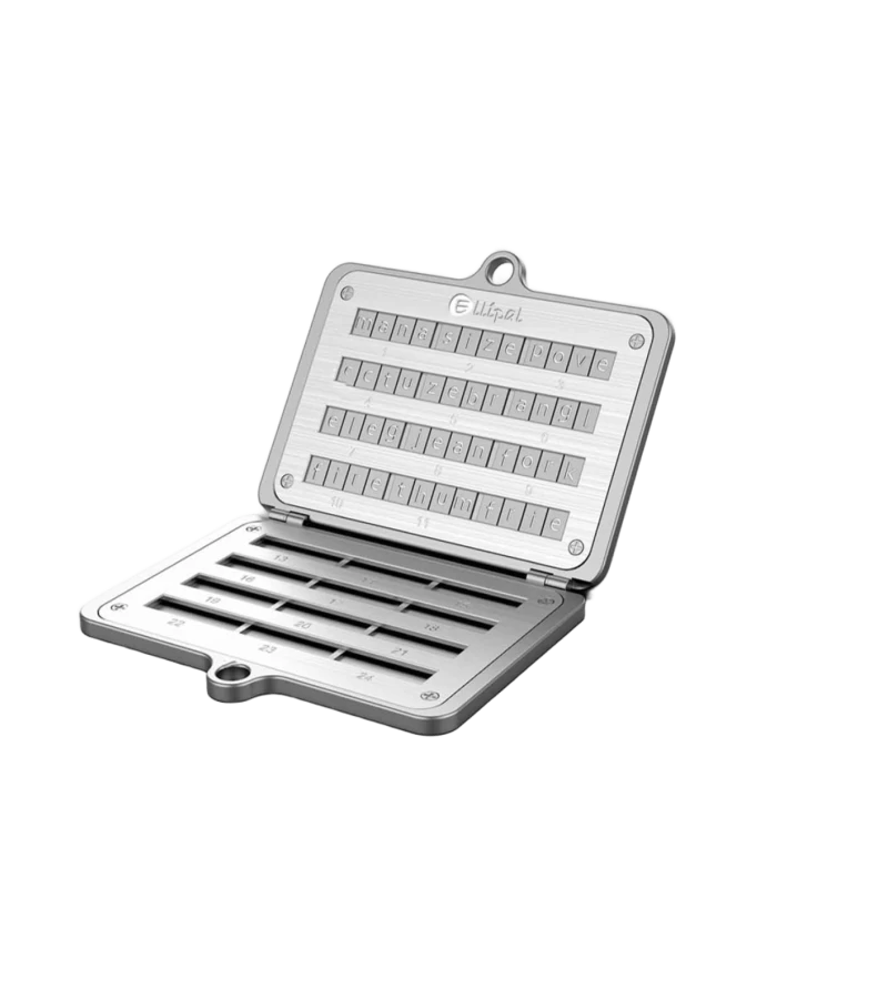 Мнемонічний планшет Ellipal Seed Phrase Steel (03700)