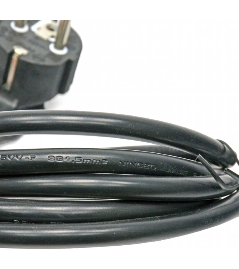 Кабель живлення Kingda Schuko EU Type F-C13 1.5 мм² (PC6065-3m)