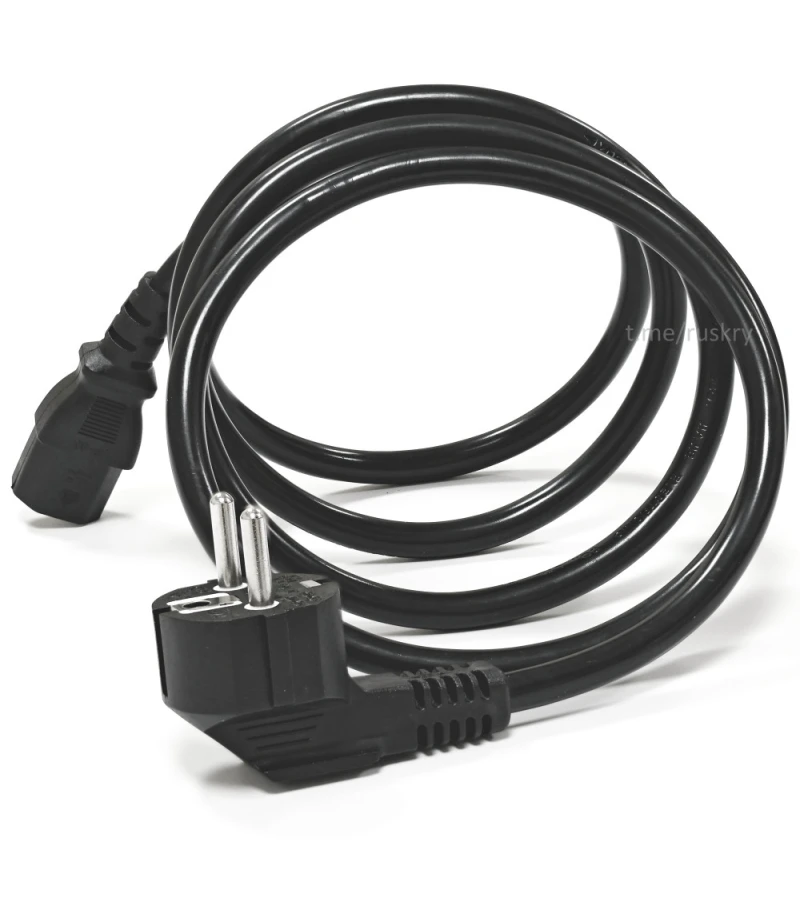 Кабель живлення Kingda Schuko EU Type F-C13 1.5 мм² (PC6065-3m)