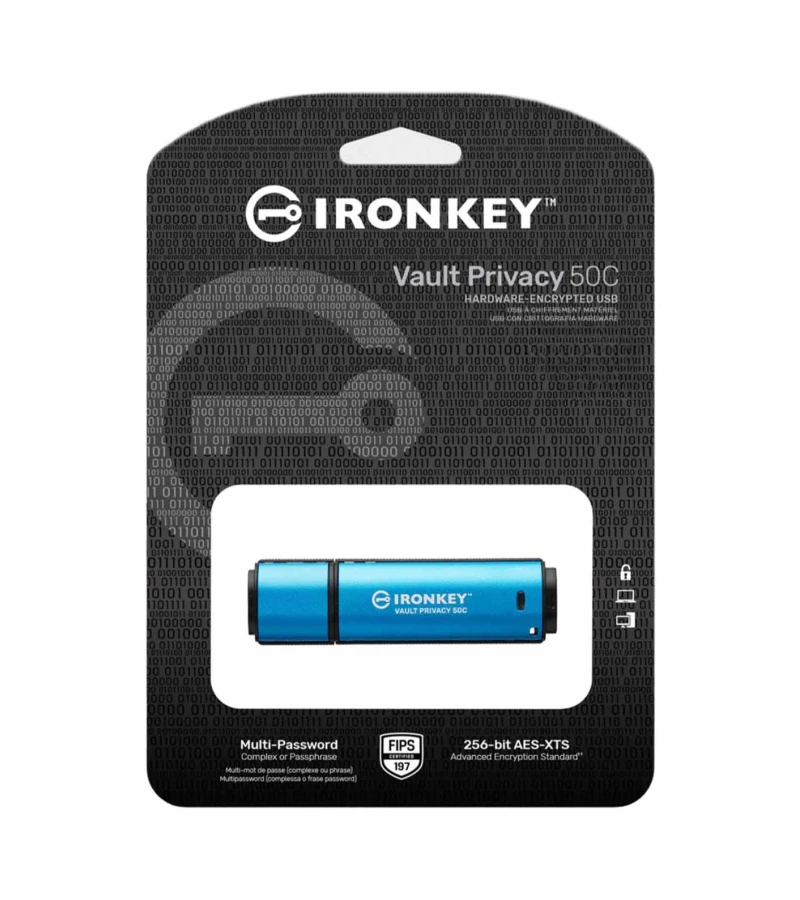 Криптогаманець Kingston Vault Privacy 50 8 GB (07005)