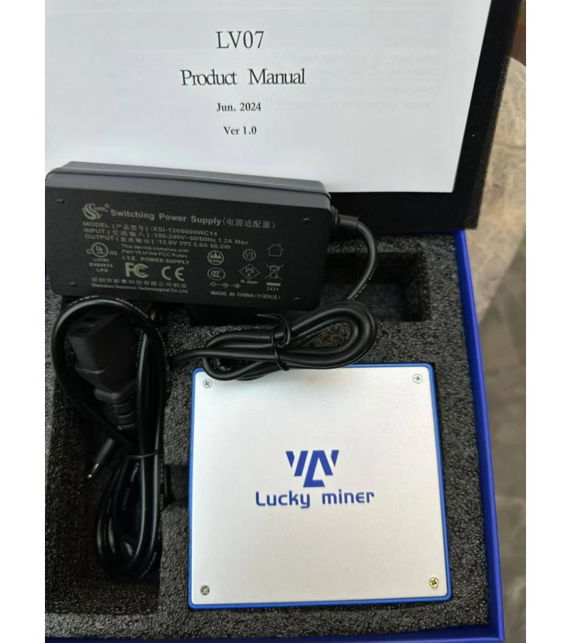 Asic-майнер Lucky Miner LV07 1 Th/s 25 Вт SHA-256 (LV07 1Th)