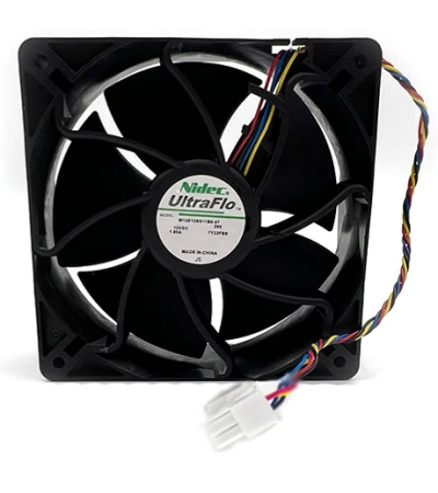 Вентилятор Nidec 12 В 1.65 А (W12E12BS11B5-07/2×2P)