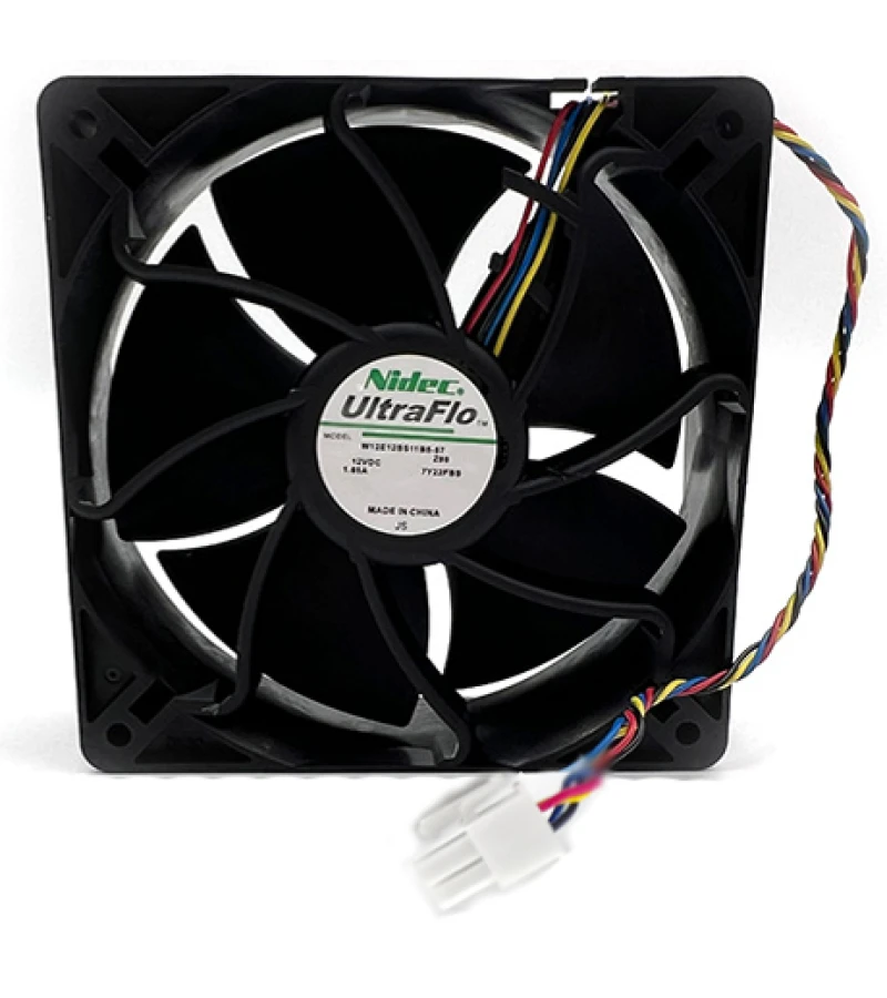 Вентилятор Nidec 12 В 1.65 А (W12E12BS11B5-07/2×2P)