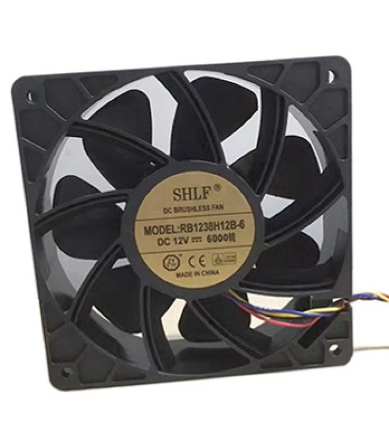 Вентилятор SHLF 12 В 2.7 А (RB1238H12B-6/2×2P)