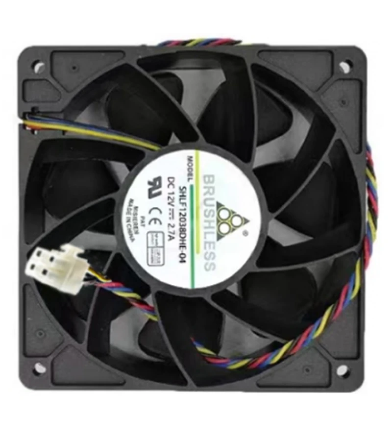 Вентилятор SHLF 12 В 2.7 А (SHLF12038DHE-04/2×2P)