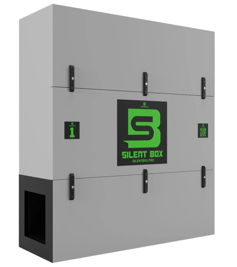 Шумобокс SILENT-BOX Super Silent 1 Gray (1 асік)