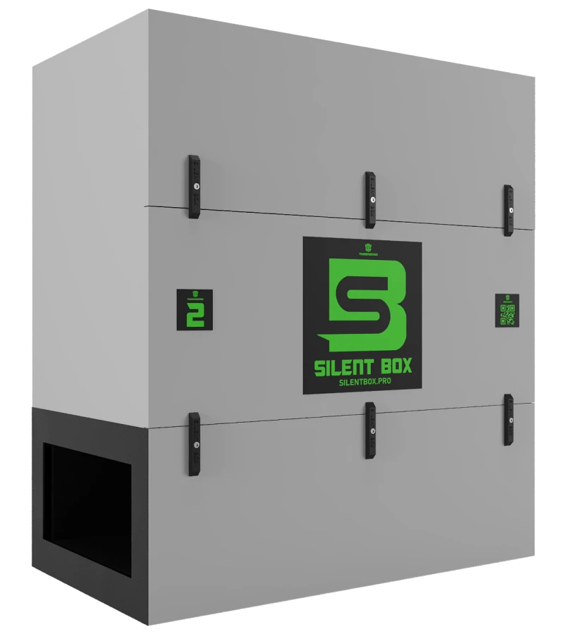 Шумобокс SILENT-BOX Super Silent 2 Gray (2 асіка)