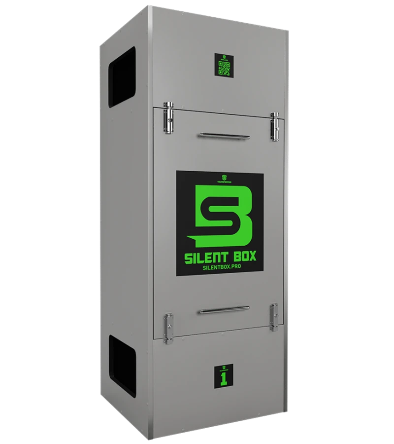 Шумобокс SILENT-BOX Transformer 1 Gray Vertical (1 асик)