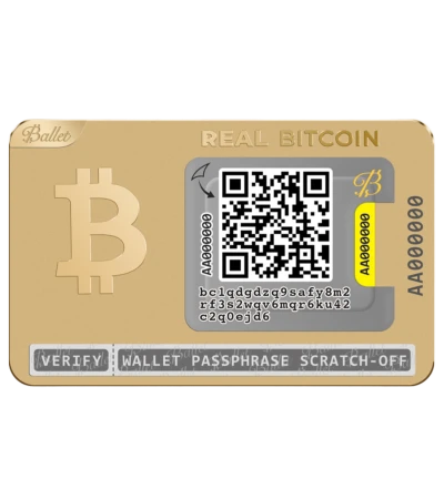 Криптогаманець Ballet Crypto 24K (04002)