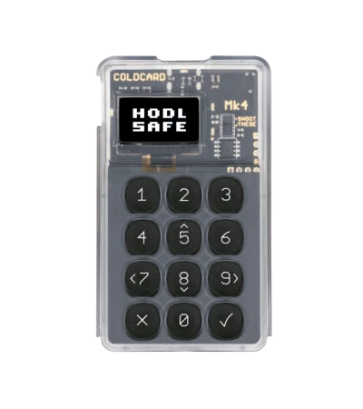 Криптогаманець Coinkite Coldcard MK4 (01901)