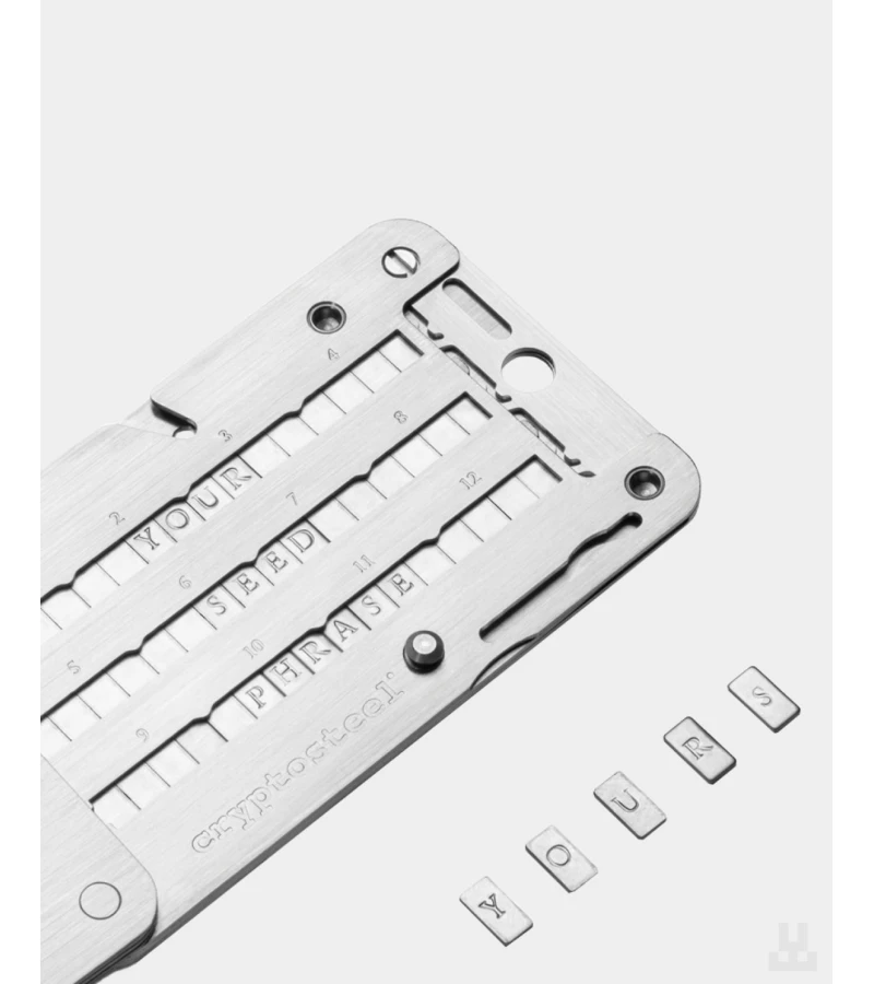 Мнемонічний планшет Cryptosteel Cassette Solo (05001)