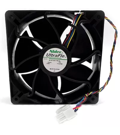 Вентилятор Nidec 12 В 1.65 А (W12E12BS11B5-07/2×2P)