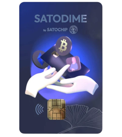 Криптогаманець Satochip Satodime (BTCSAT001)