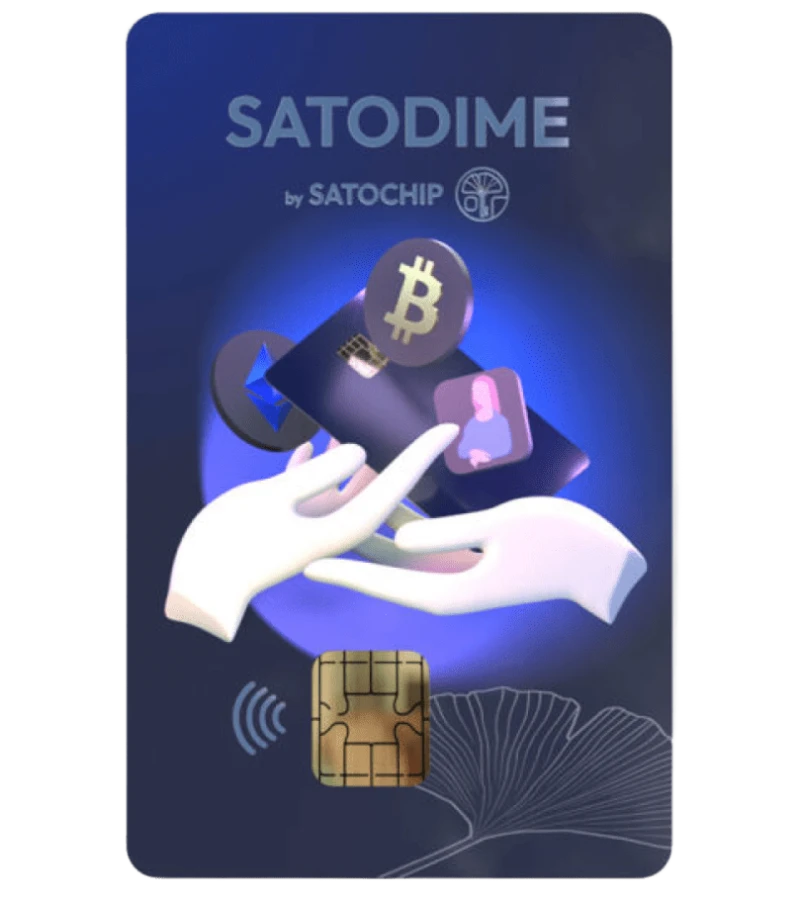 Криптогаманець Satochip Satodime (BTCSAT001)