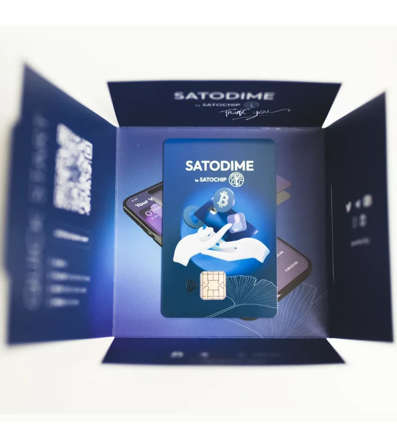 Криптогаманець Satochip Satodime (BTCSAT001)