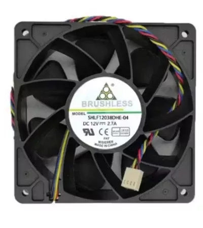 Вентилятор SHLF 12 В 2.7 А (SHLF12038DHE-04/4P)