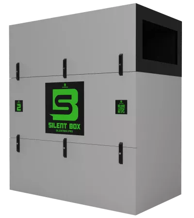 Шумобокс SILENT-BOX Super Silent 2 Gray (2 asic)
