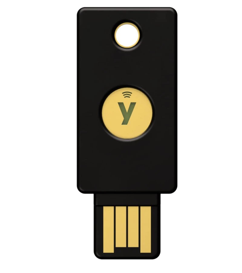 Ключ безпеки Yubico YubiKey 5 NFC (00019)