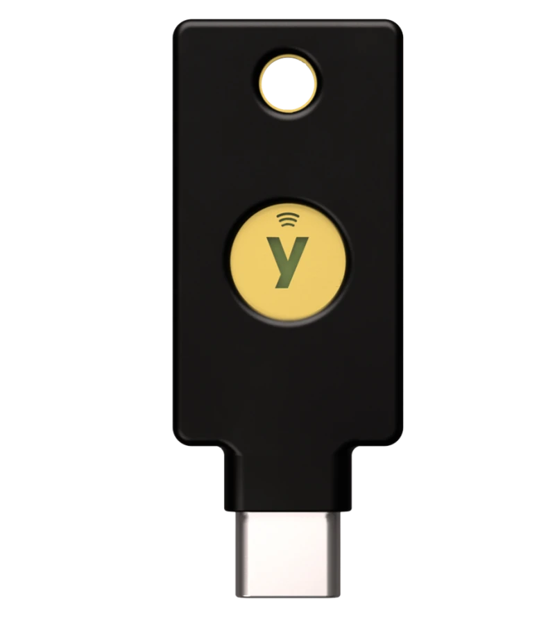 Ключ безпеки Yubico YubiKey 5C NFC (01020)