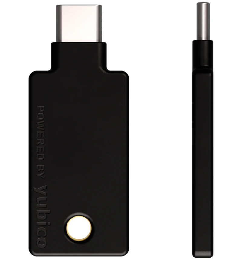 Ключ безпеки Yubico YubiKey 5C NFC (01020)