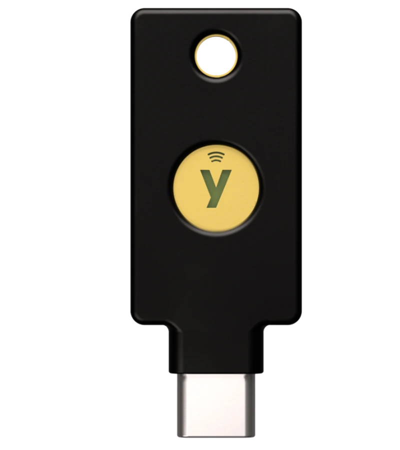 Ключ безпеки Yubico Security Key C NFC (01066)